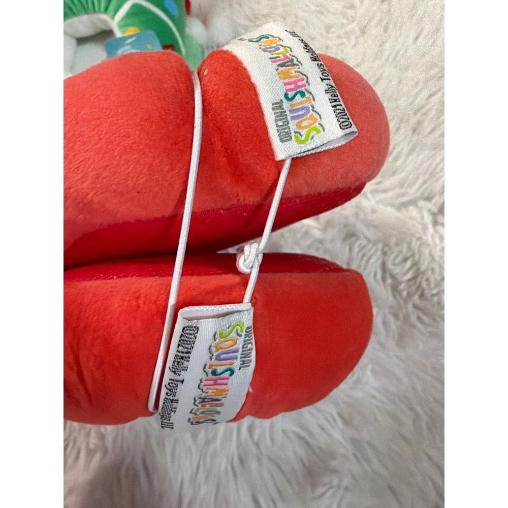 Kellytoy Squishmallows Slippers‎ Kids Size 11-12 Holiday Christmas Squishmallow
